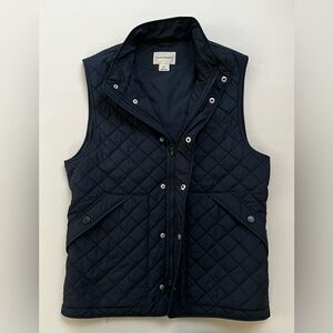 Club Monaco Quilt Navy Vest